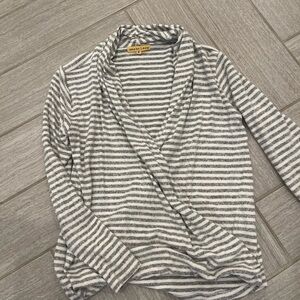 Women’s mesh and lace sweater